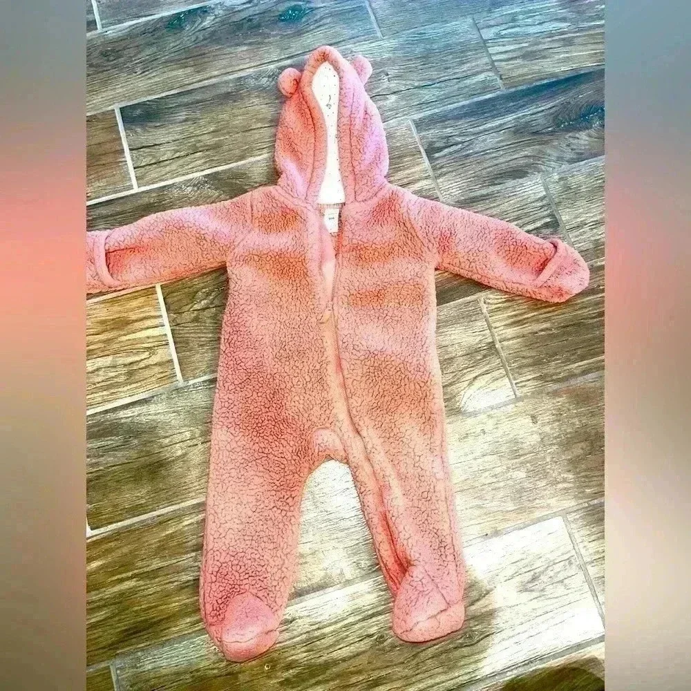 Carter’s baby Pram fleece onesie